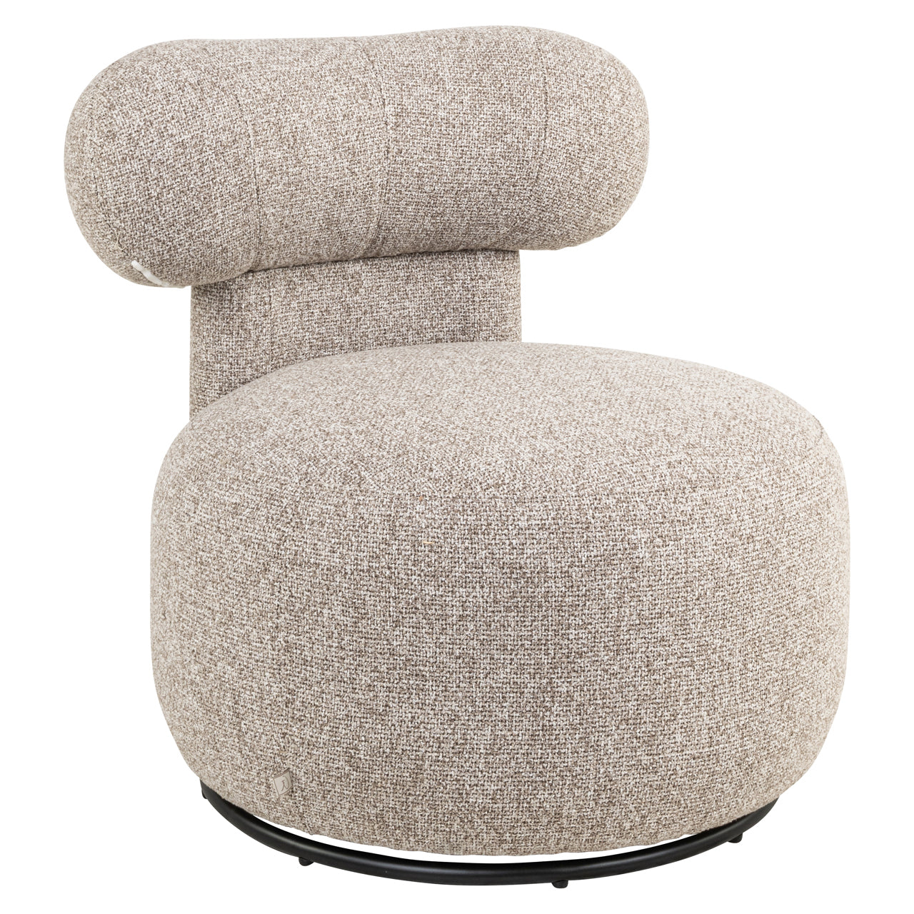 Kaya Cayenne Brown Swivel Lounge Chair by Richmond Interiors