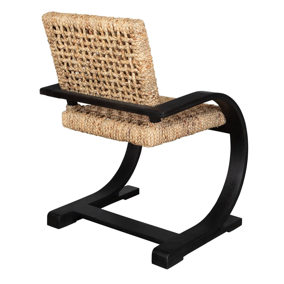 Rehema Dining Chair in Black by Uttermost