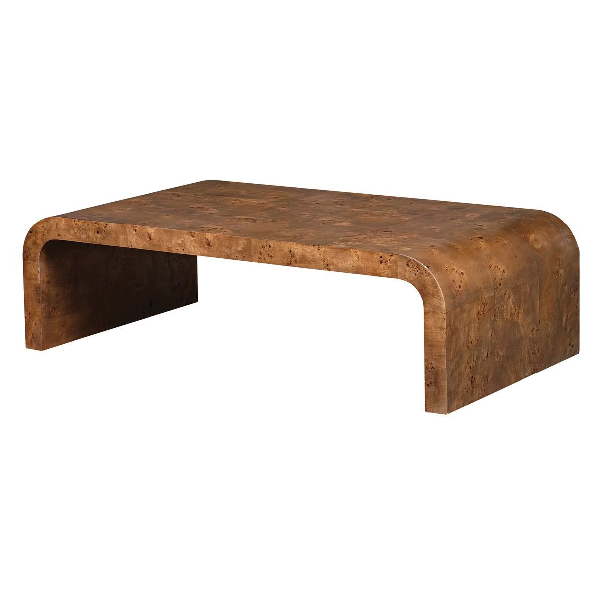 Carraway Burl Wood Coffee Table by Uttermost