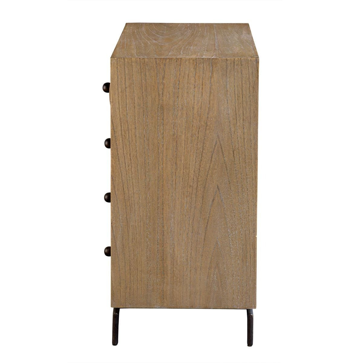 Millard Curved 4 Drawer Chest by Uttermost