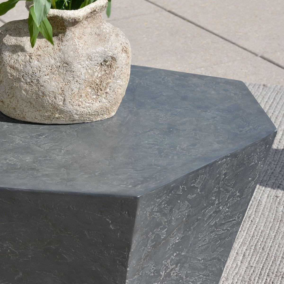 Parra Slate Outdoor Coffee Table by Uttermost