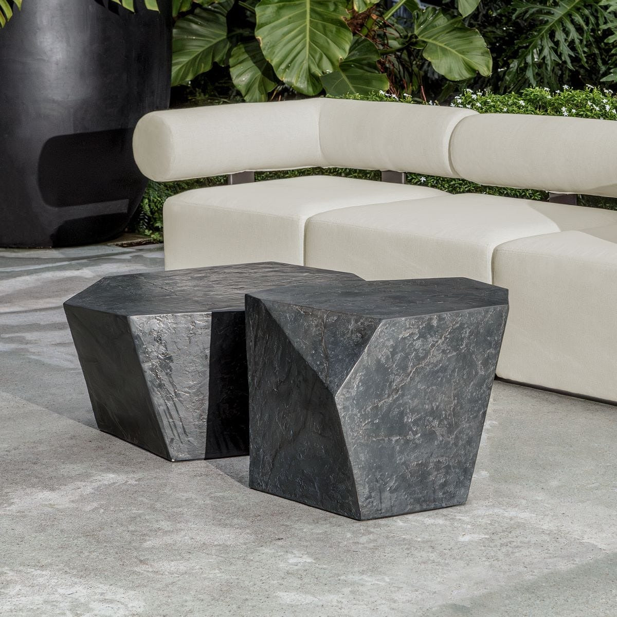 Parra Slate Outdoor Coffee Table by Uttermost