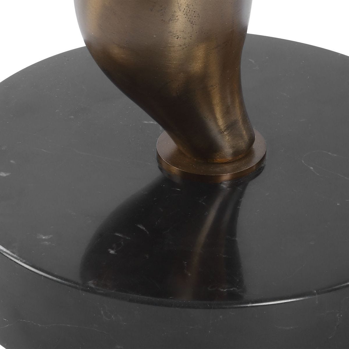 Remolino Bronze Drink Table by Uttermost