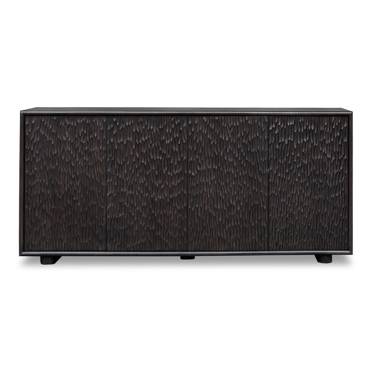 Stevenson Chiseled 4 Door Cabinet by Uttermost