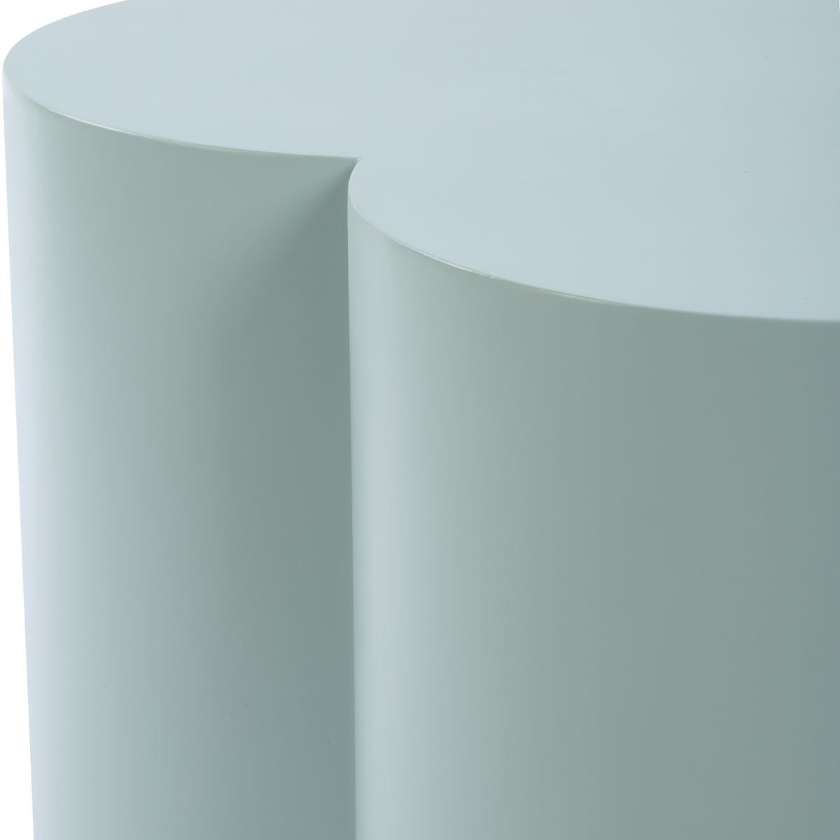 Beven Outdoor Light Blue Accent Table by Uttermost