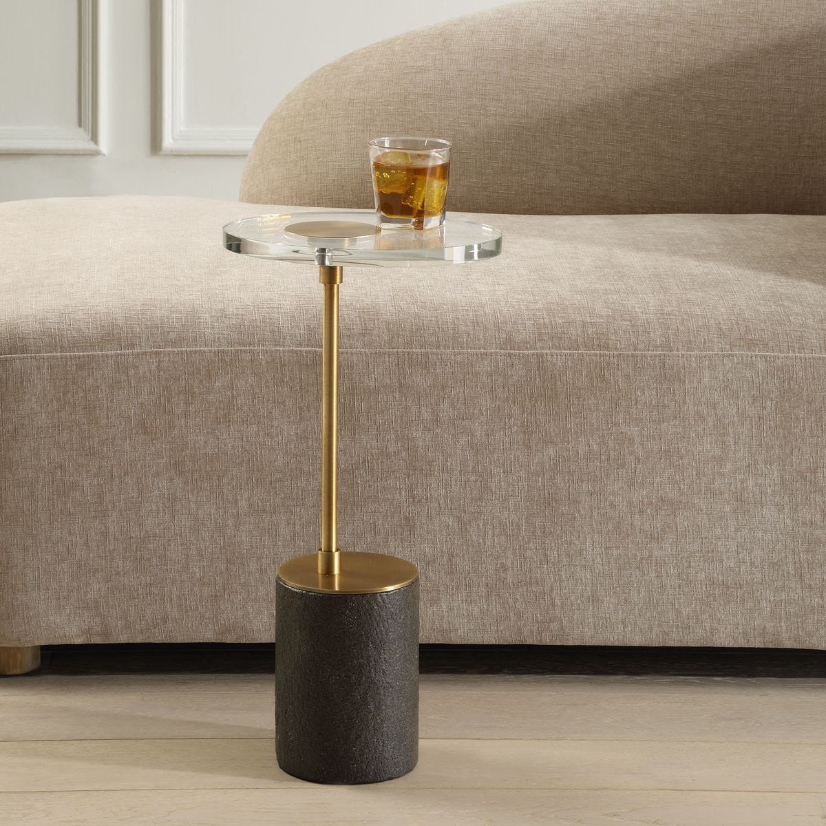 Kaufman Crystal Accent Table by Uttermost