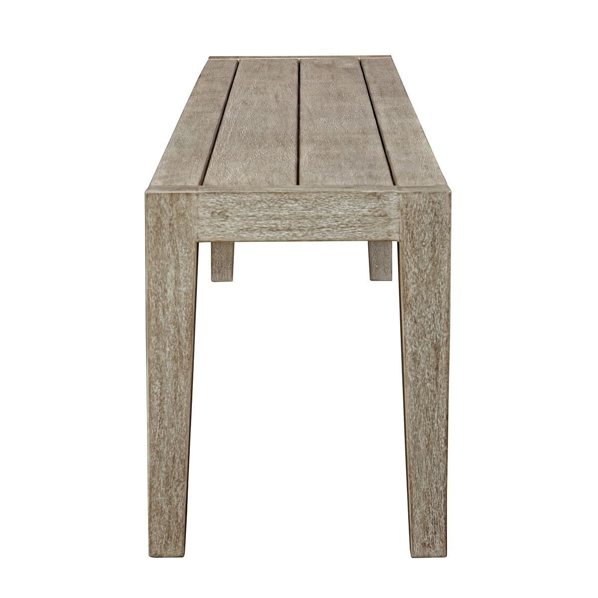 Kirkham Wooden Outdoor Bench by Uttermost