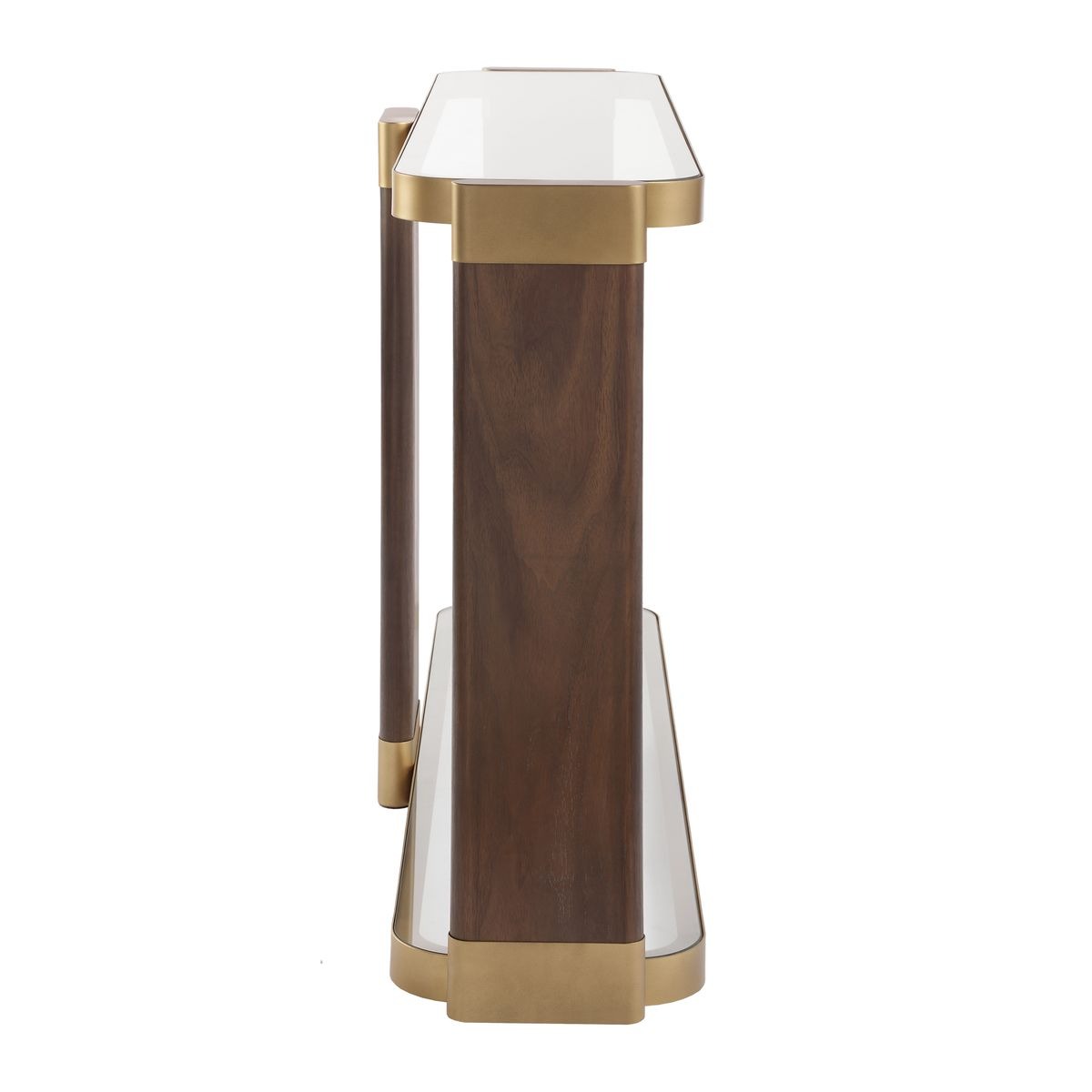Ryles Glass Console Table by Uttermost