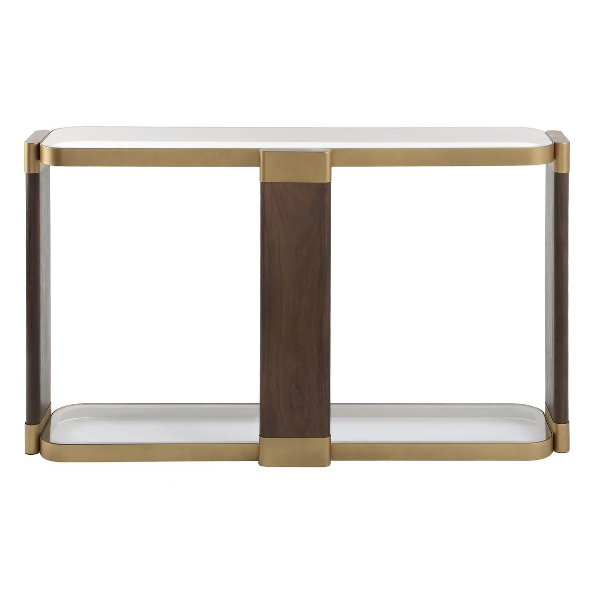 Ryles Glass Console Table by Uttermost