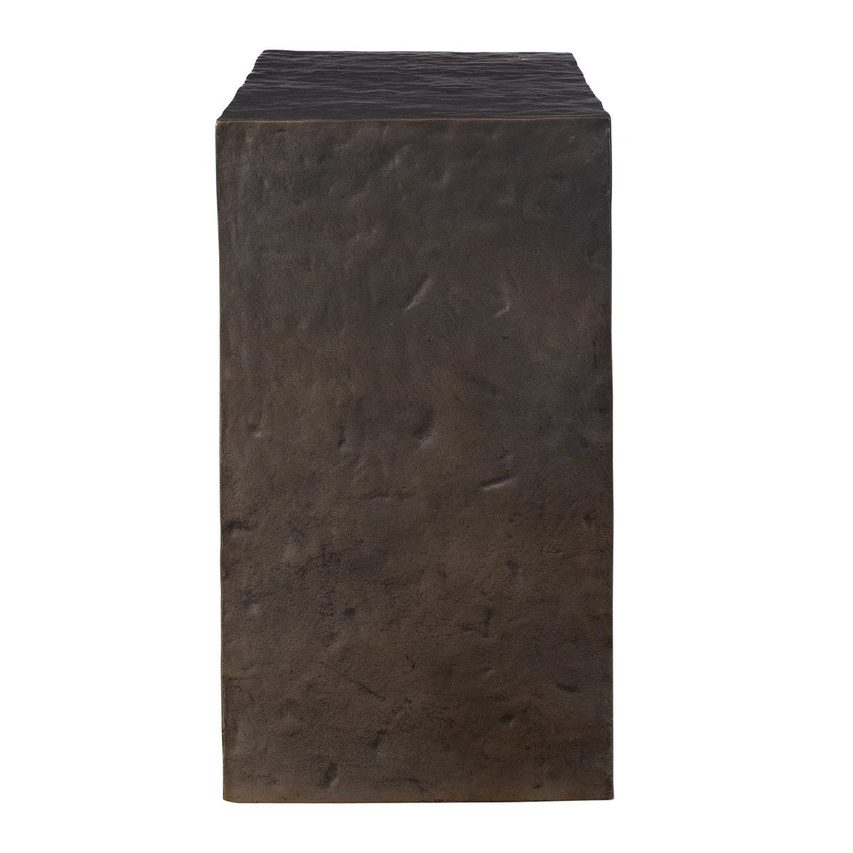 Obra Bronze Outdoor Side Table by Uttermost