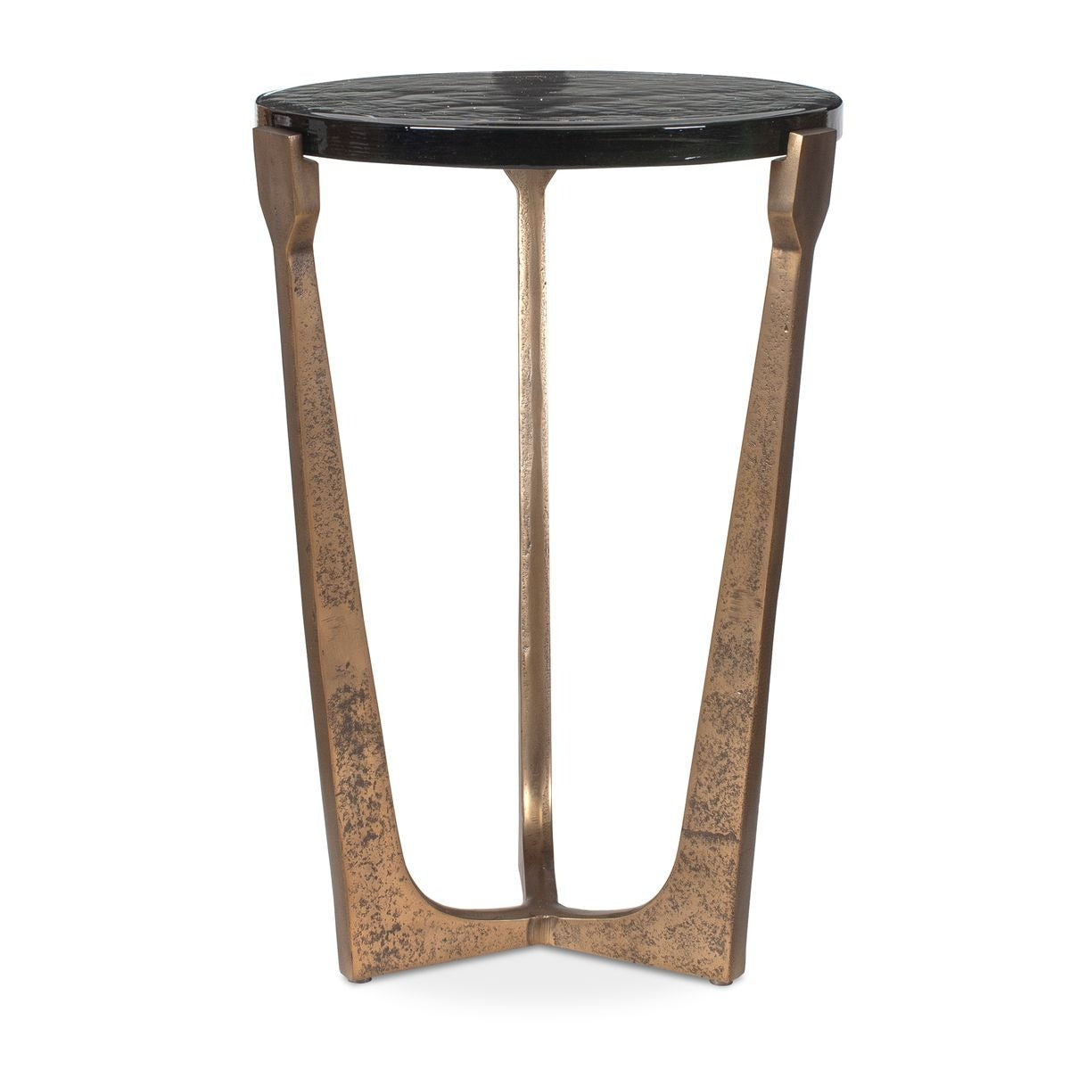 Bohdi Outdoor Brass Accent Table by Uttermost