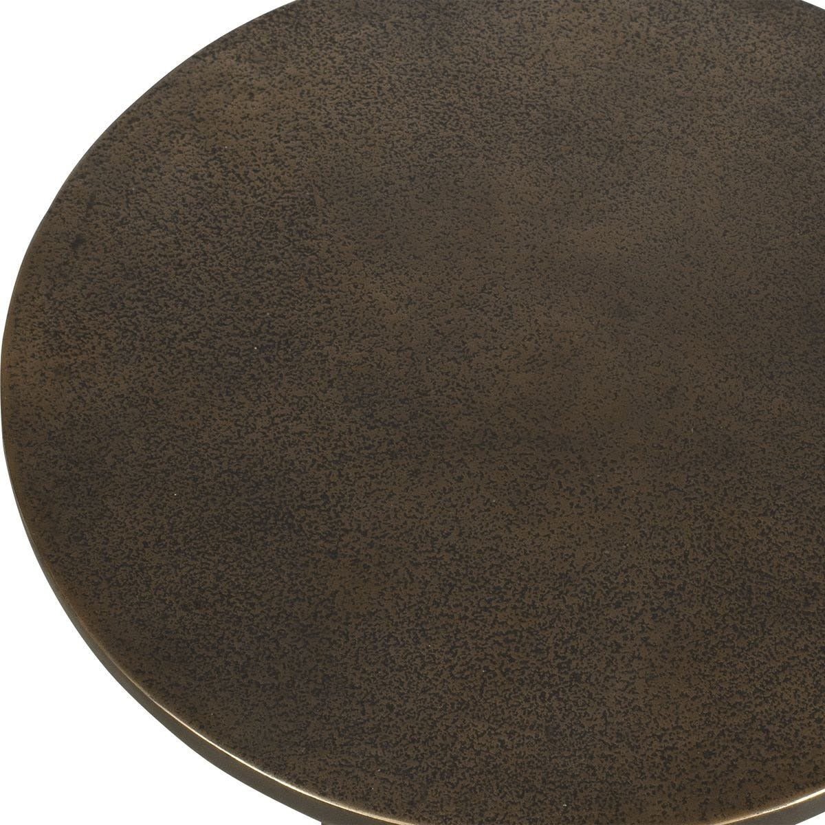 Joppa Dark Bronze Outdoor Accent Table by Uttermost