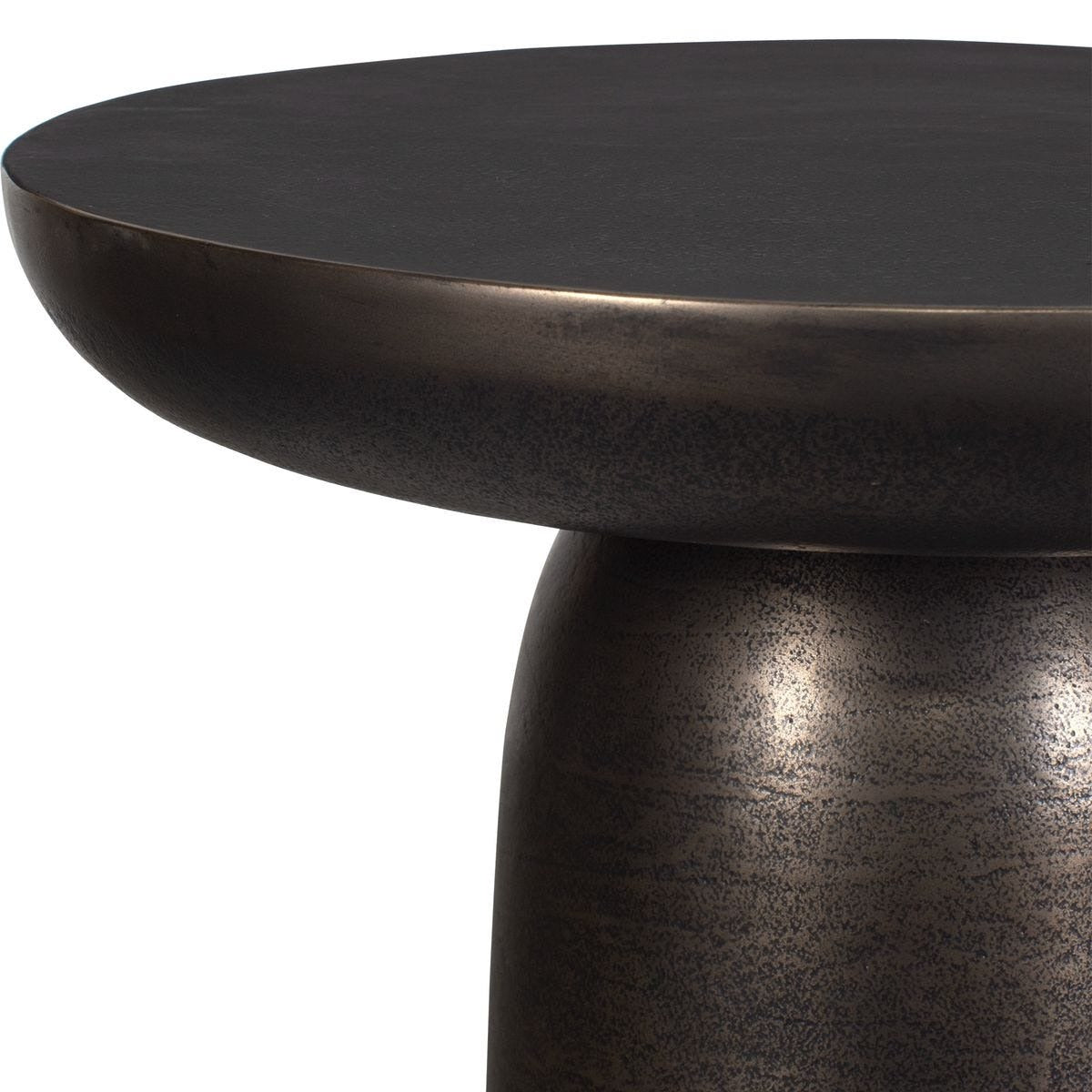 Joppa Dark Bronze Outdoor Accent Table by Uttermost