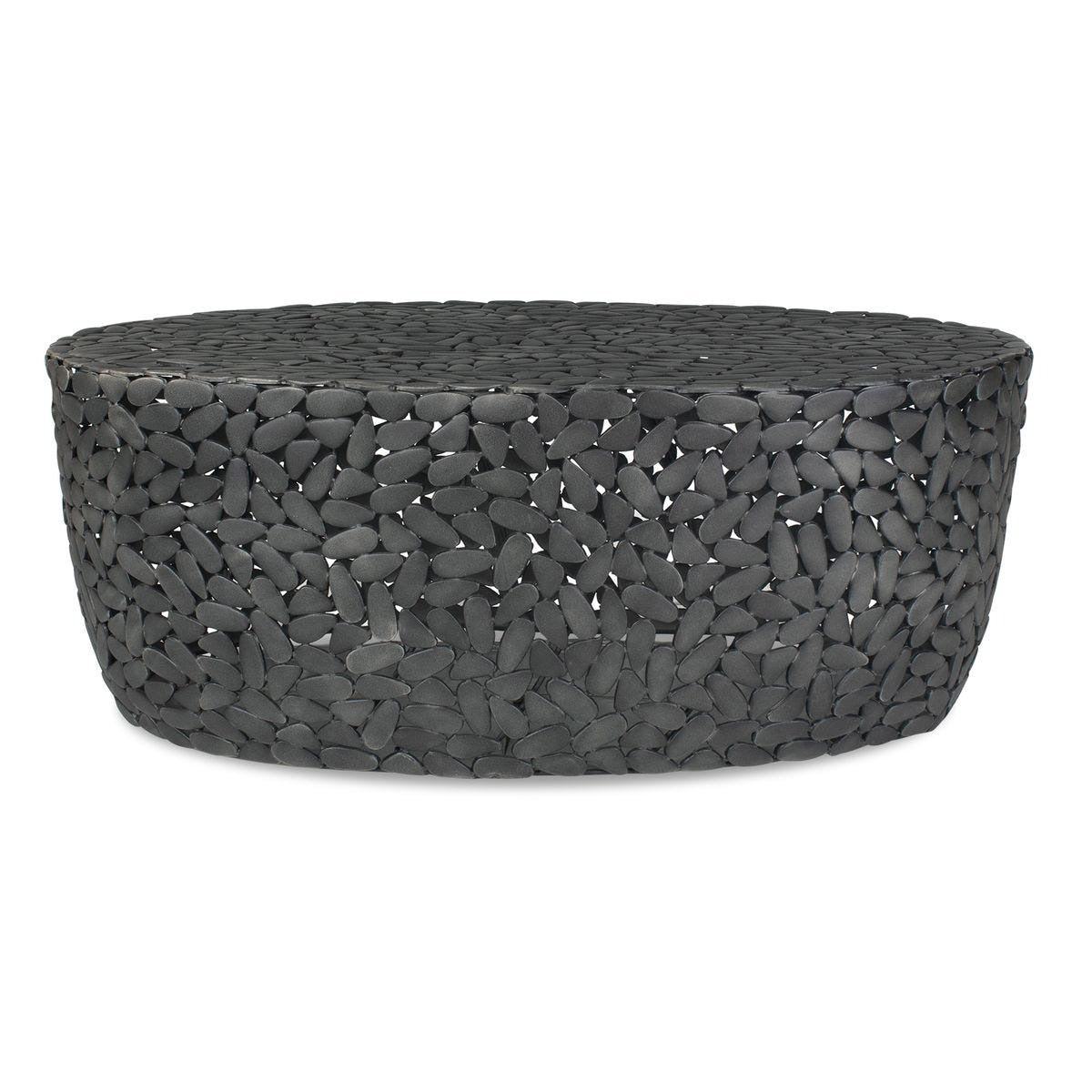 Rivington Outdoor Pebble Coffee Table by Uttermost