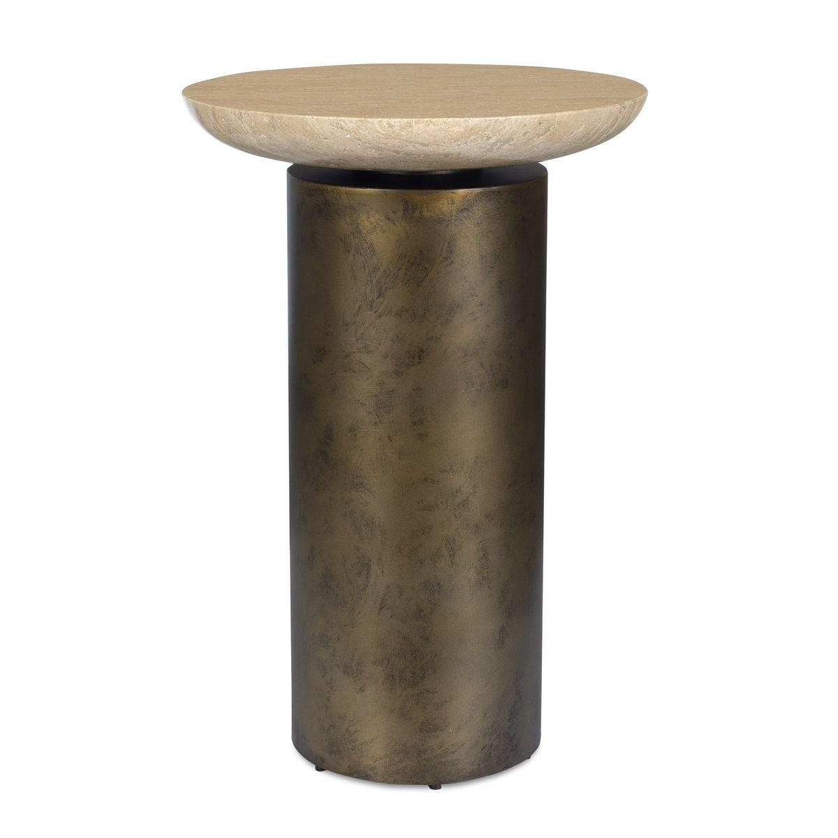 Oslo Brass Outdoor Accent Table by Uttermost