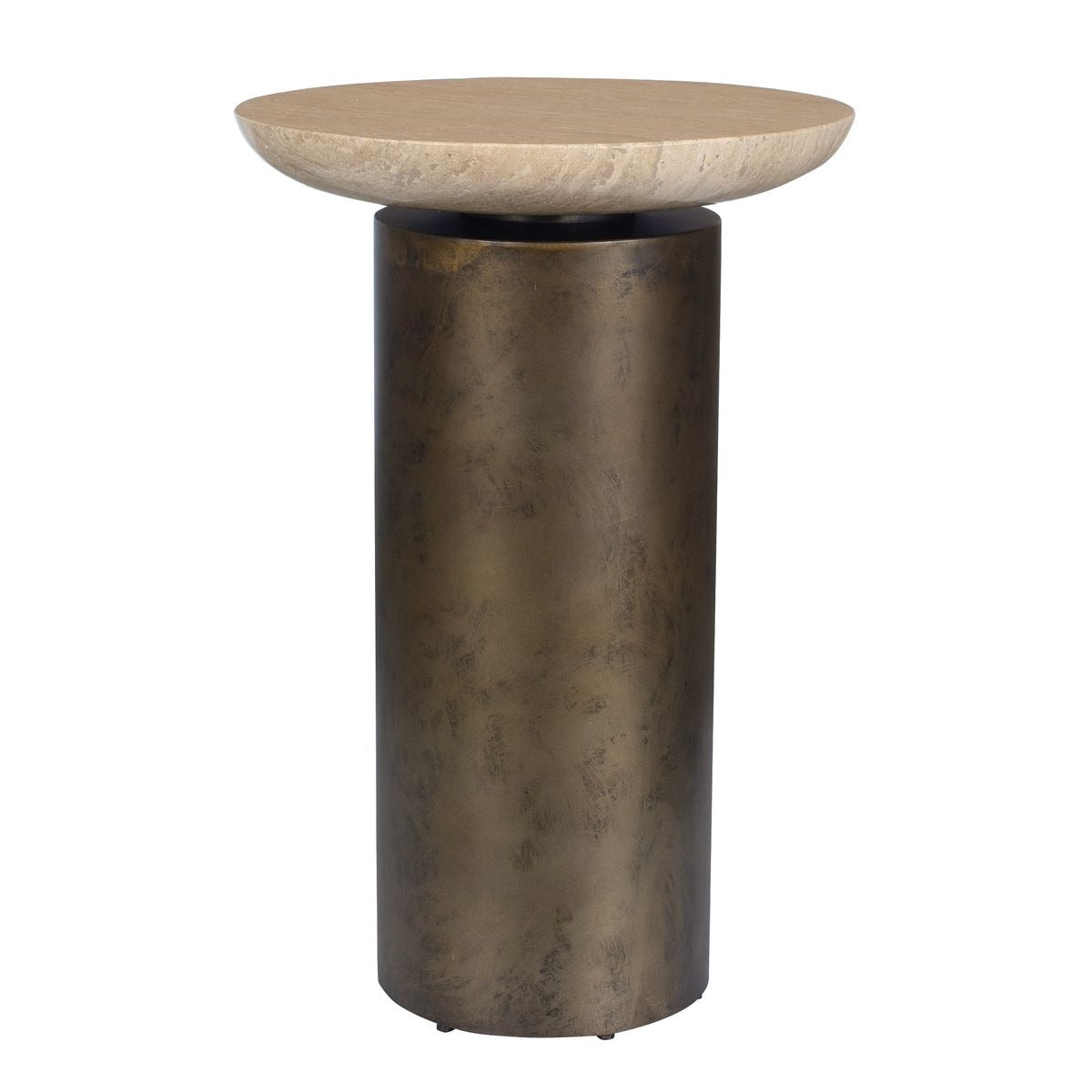 Oslo Brass Outdoor Accent Table by Uttermost