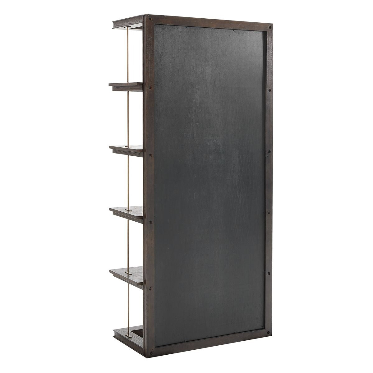 Kai Dark Walnut Etagere by Uttermost