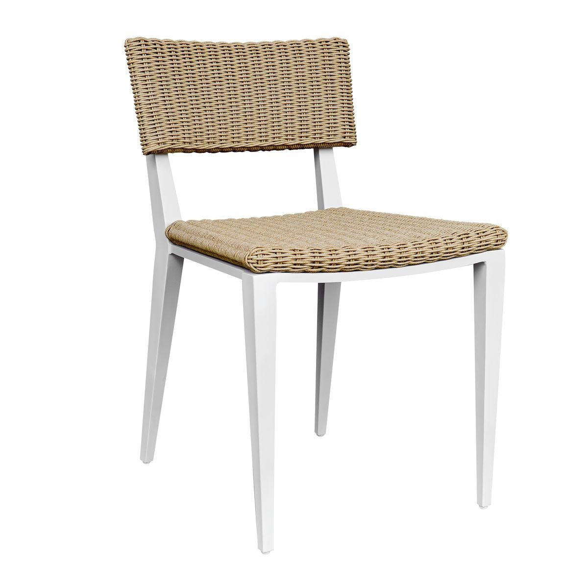 Calbas White Outdoor Dining Chair by Uttermost