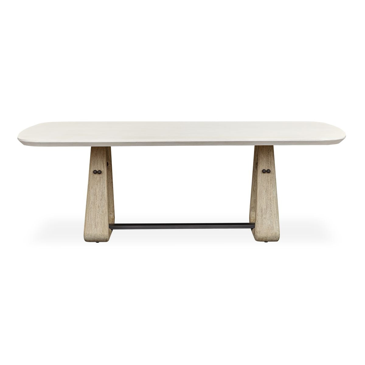 Circa Concrete Indoor-Outdoor Dining Table by Uttermost