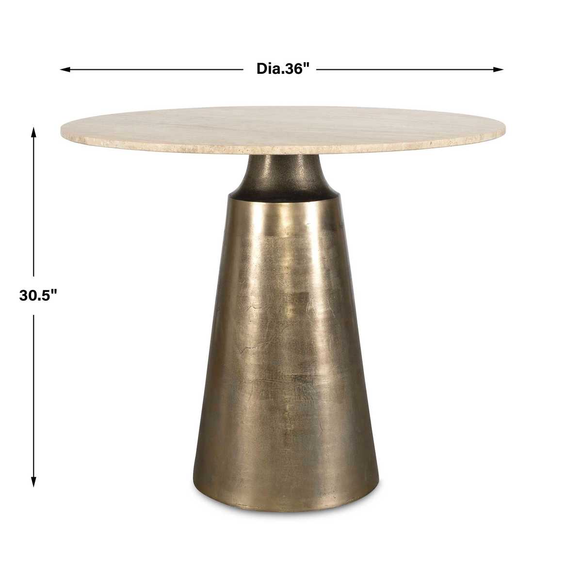 Midsummer Indoor-Outdoor Bistro Table by Uttermost