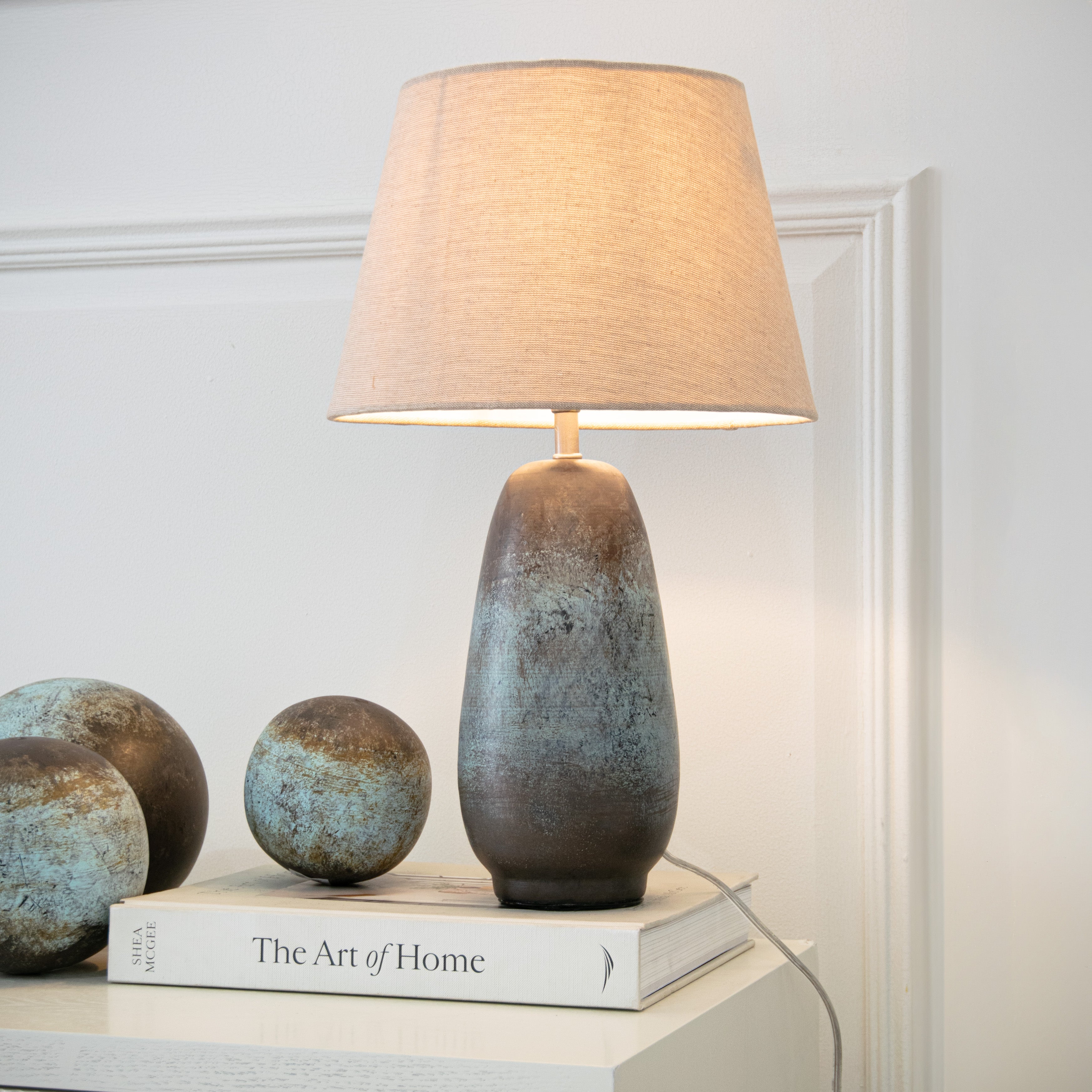 Aketa Little Blue Table Lamp by RV Astley