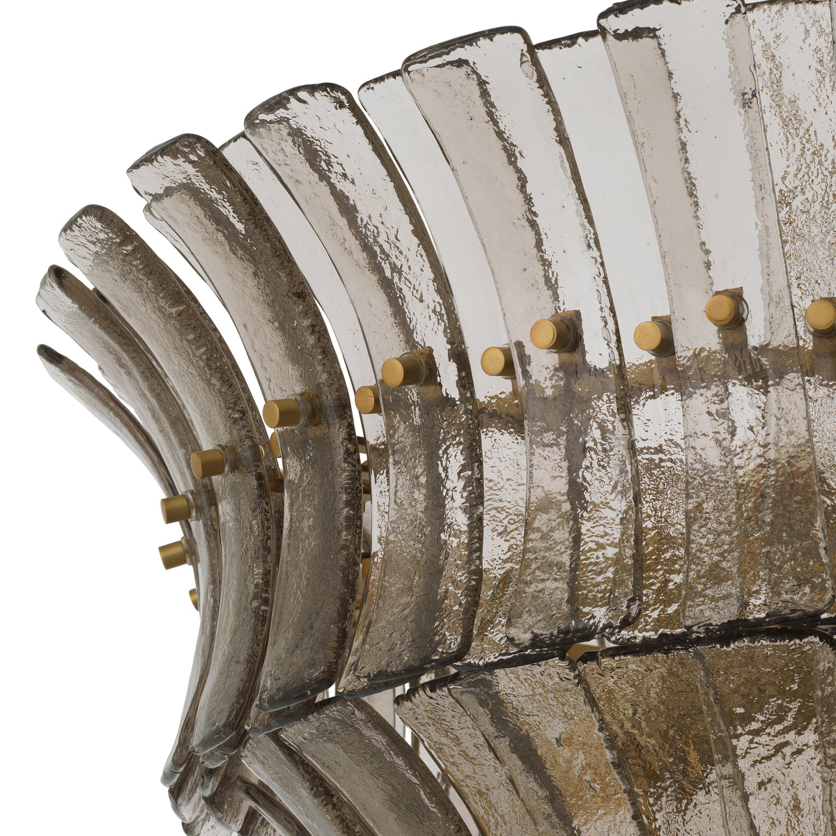 Chandelier Toscano Smoke Glass Eichholtz