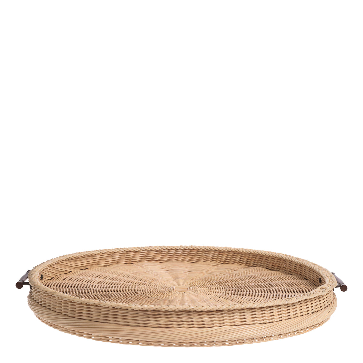 Tray Vimini Large Natural Rattan Eichholtz
