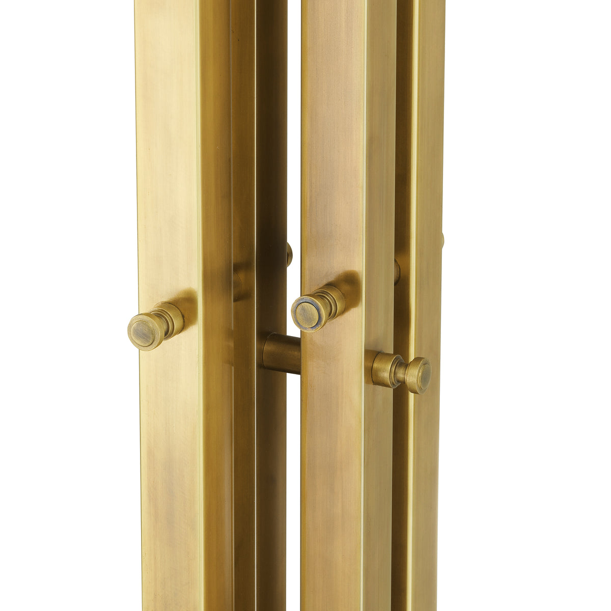 Floor Lamp Destino Vintage Brass Finish Incl Shade Eichholtz