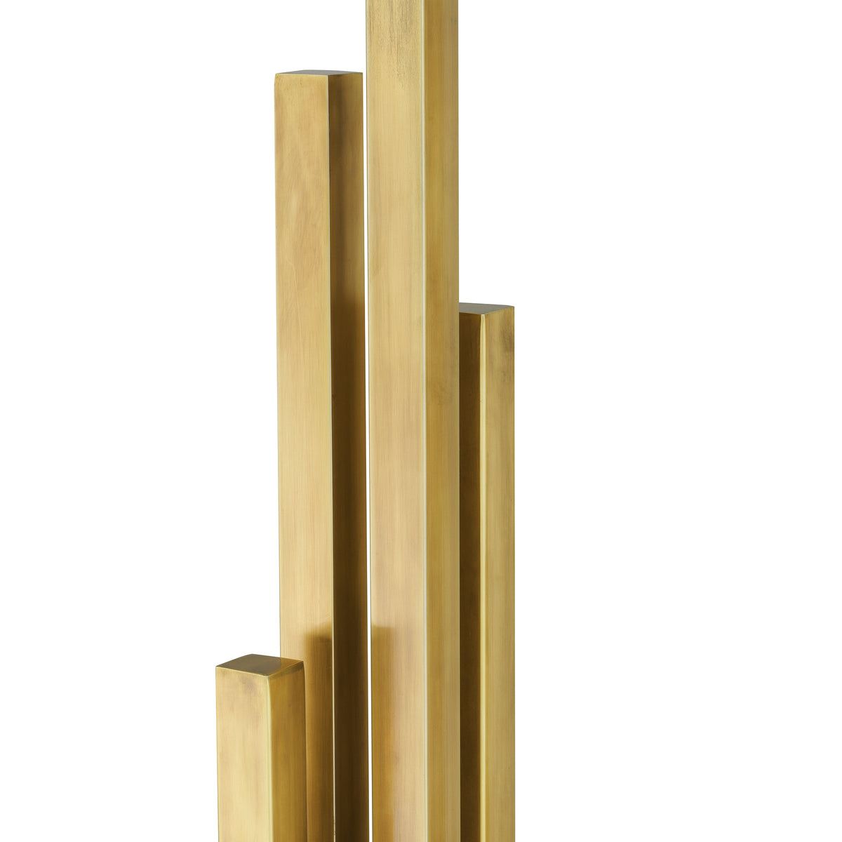 Floor Lamp Destino Vintage Brass Finish Incl Shade Eichholtz