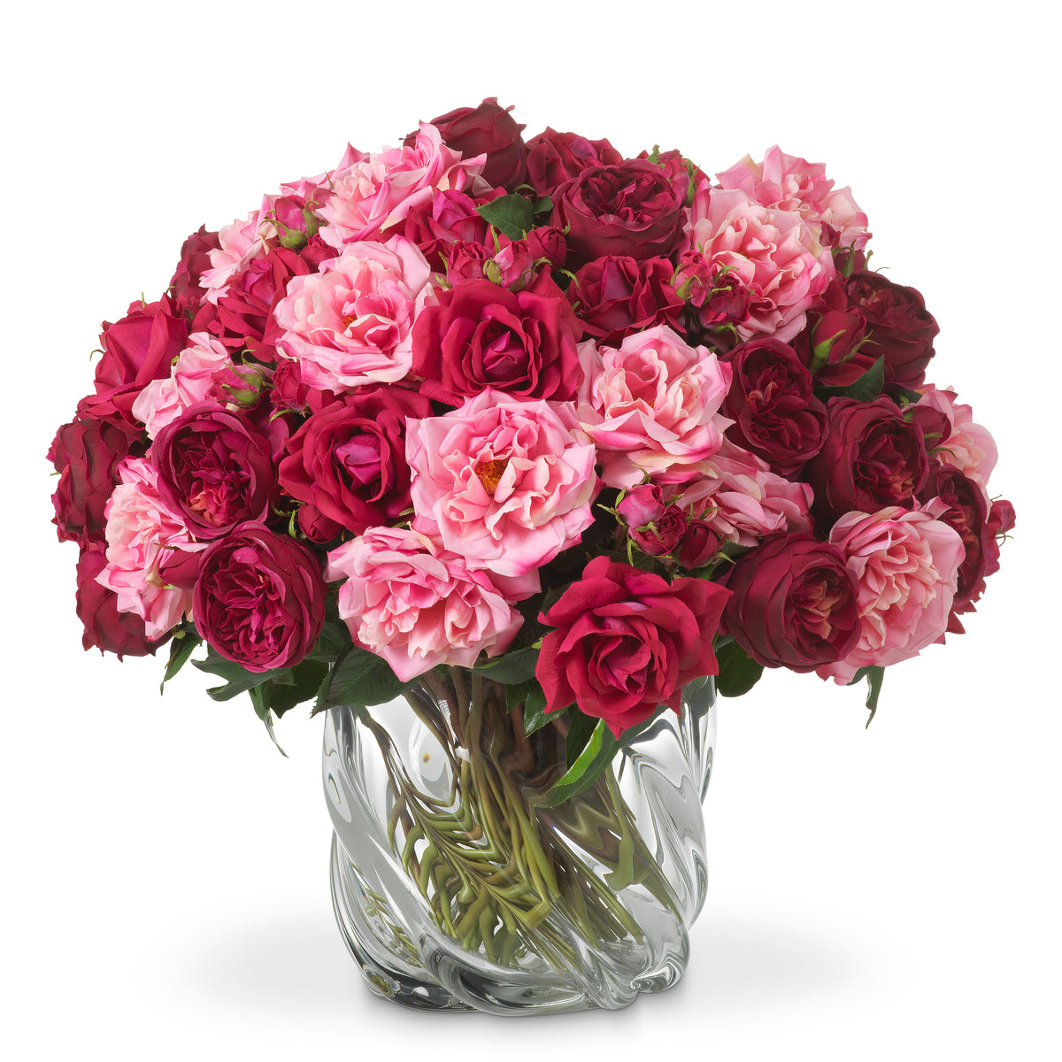 Bouquet Of Roses Multi Color Real Touch 72 Pieces / 3 Varieties Eichholtz