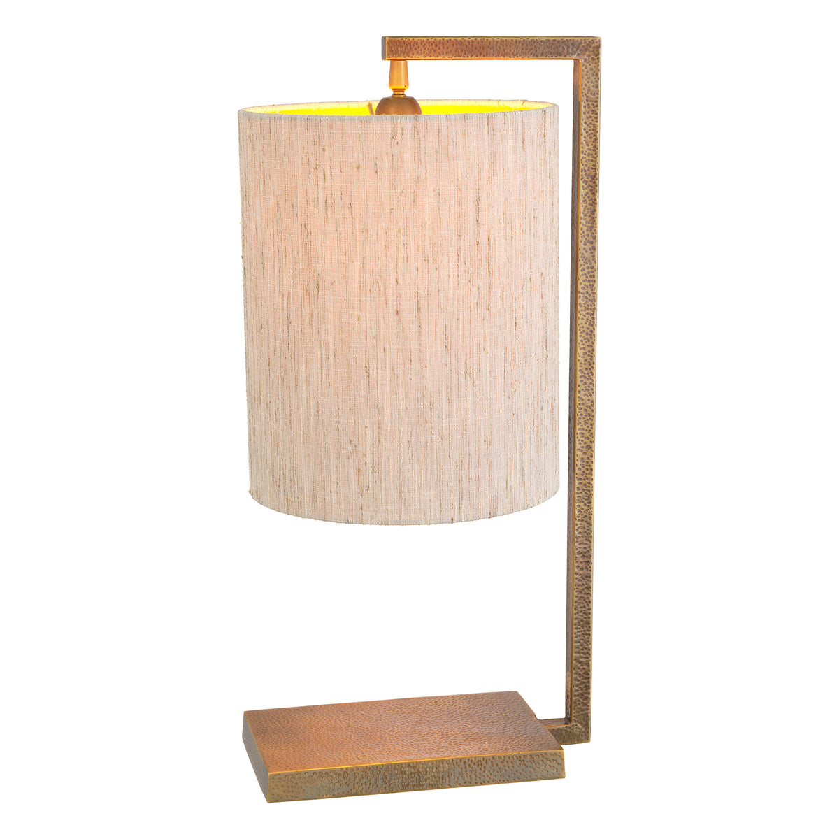 Table Lamp Volturno Vintage Brass Finish Incl Shade Eichholtz