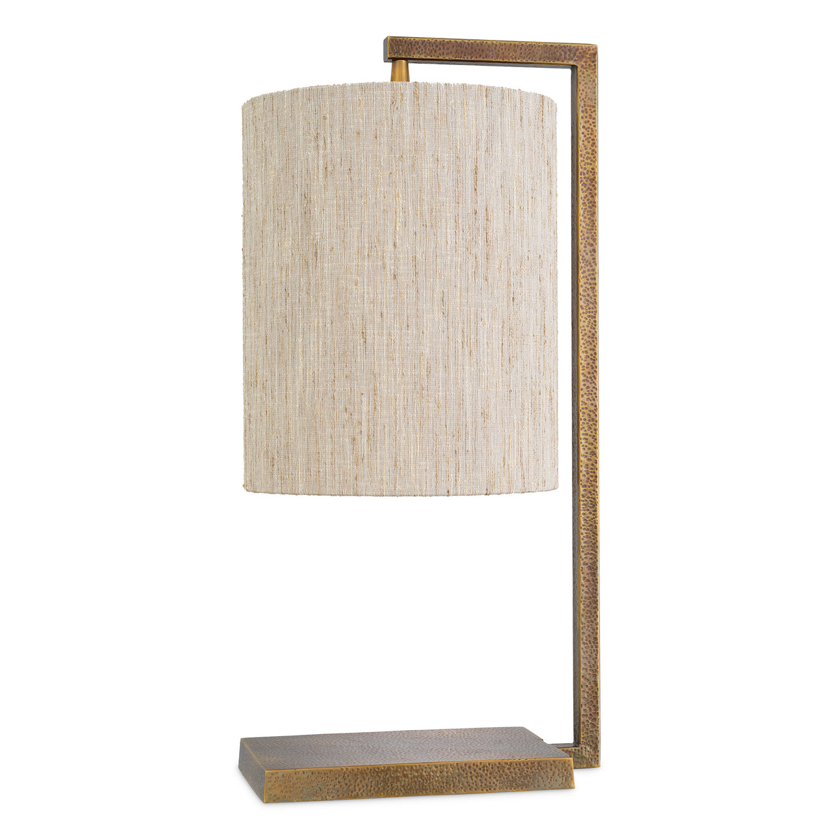 Table Lamp Volturno Vintage Brass Finish Incl Shade Eichholtz