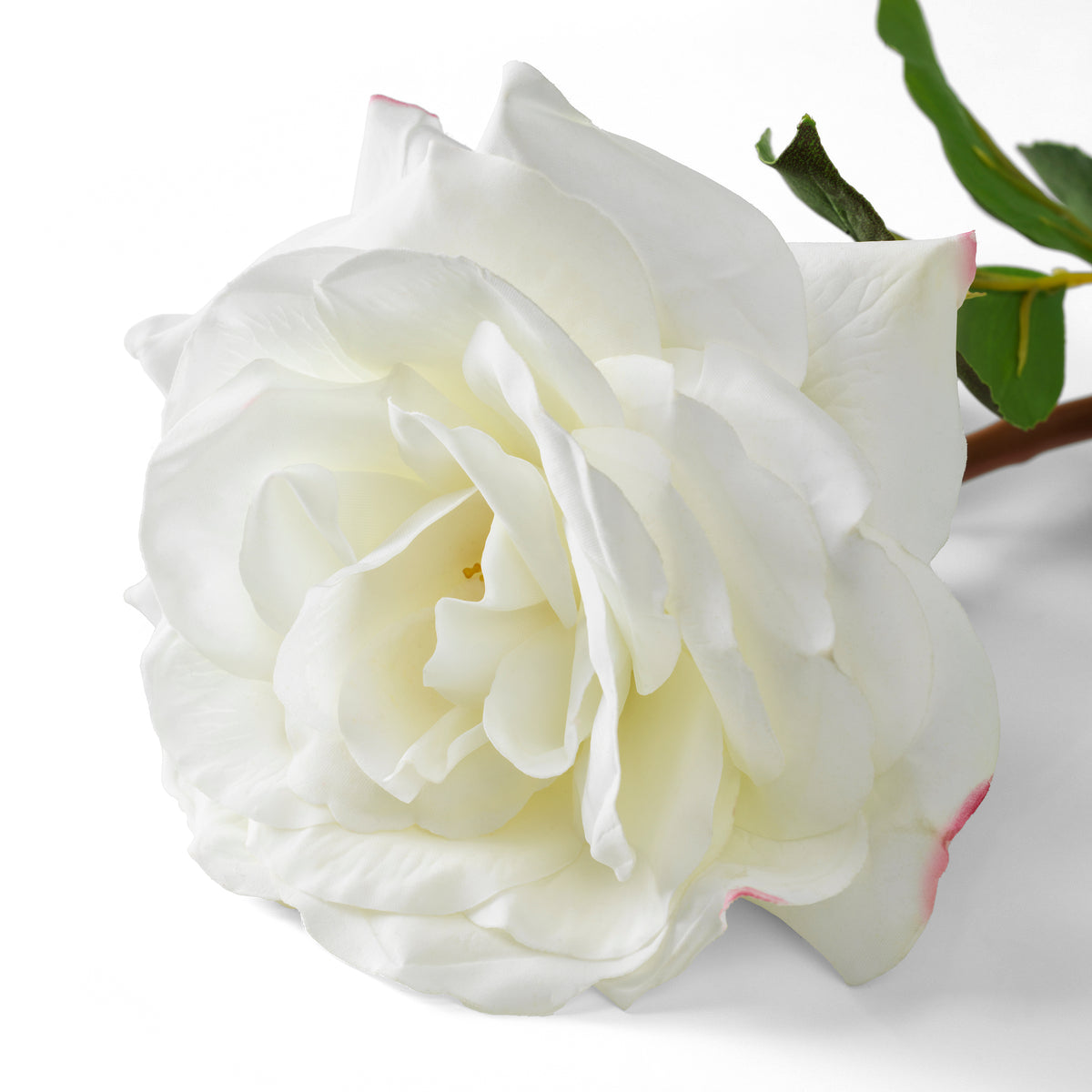 Bouquet Of Roses Three Tone White Real Touch 72 Pieces / 3 Varieties Eichholtz