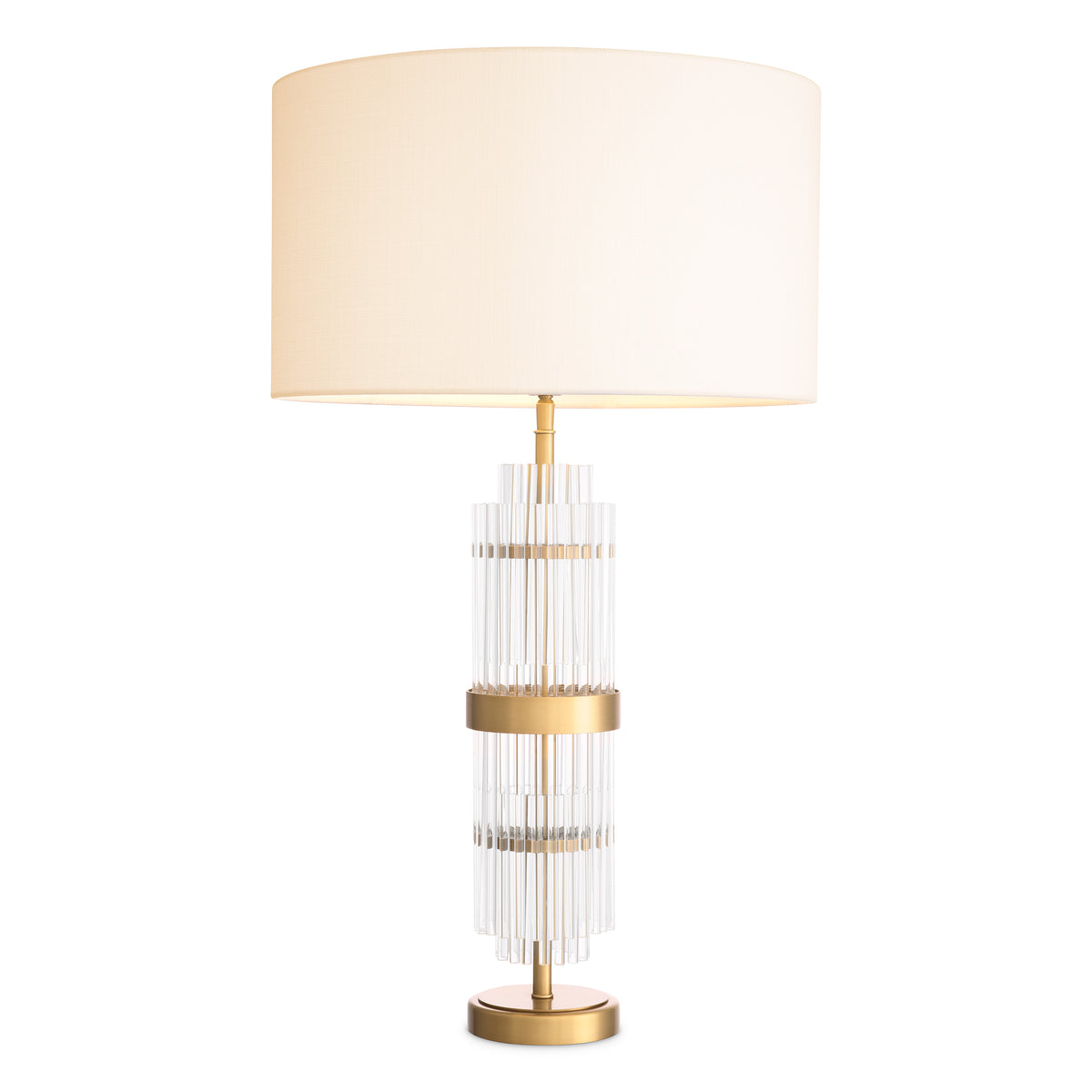 Table Lamp East Antique Brass Finish Incl Shade Eichholtz