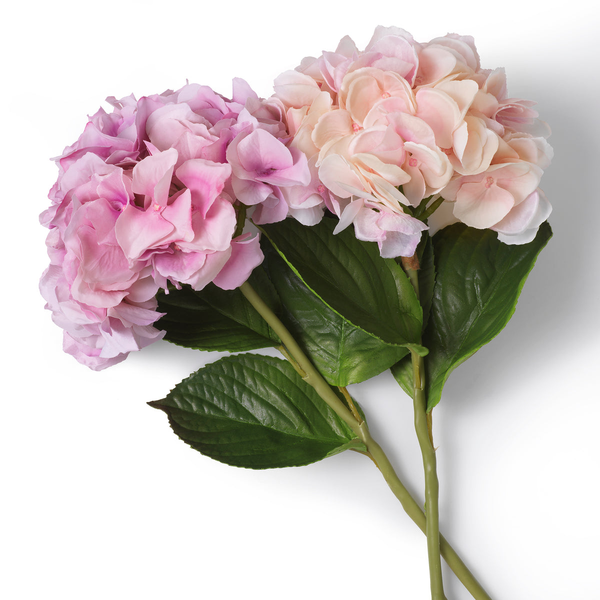 Bouquet Of Hydrangeas Pink Tones Real Touch 48 Pieces / 2 Varieties Eichholtz