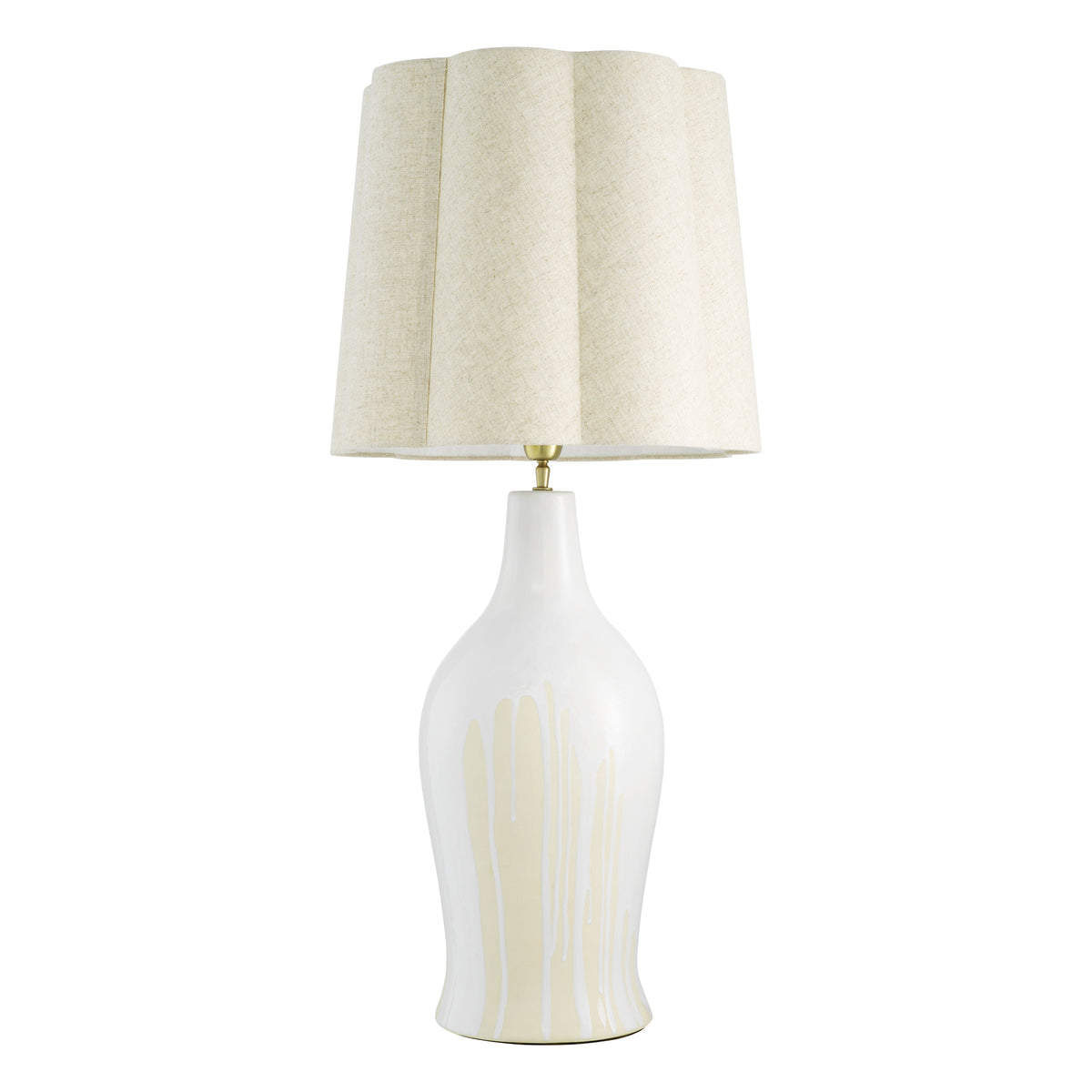 Table Lamp Beatriz White Finish Incl Shade Eichholtz