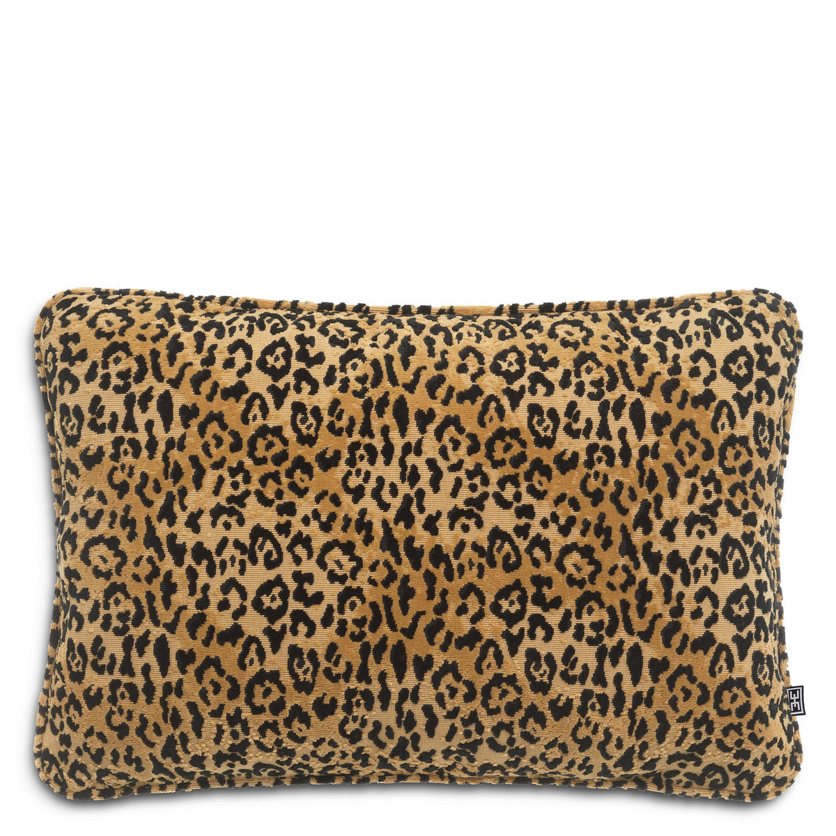Cushion Diana Rectangular Bernard Leopard Camel Eichholtz