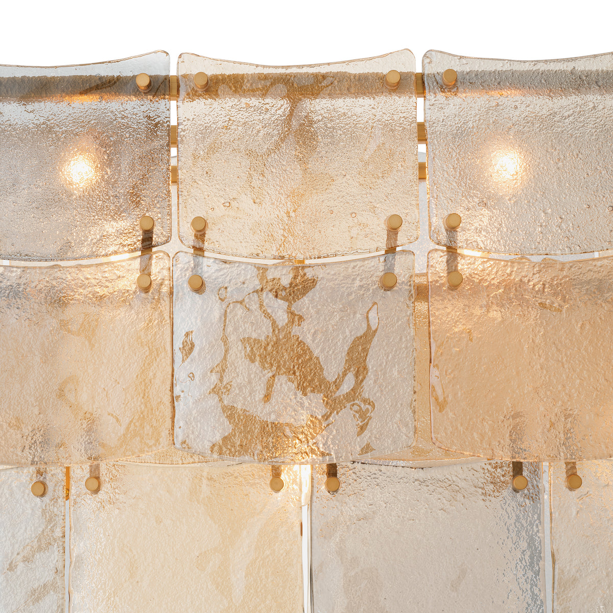 Chandelier Laurent Rectangular Antique Brass Finish Eichholtz