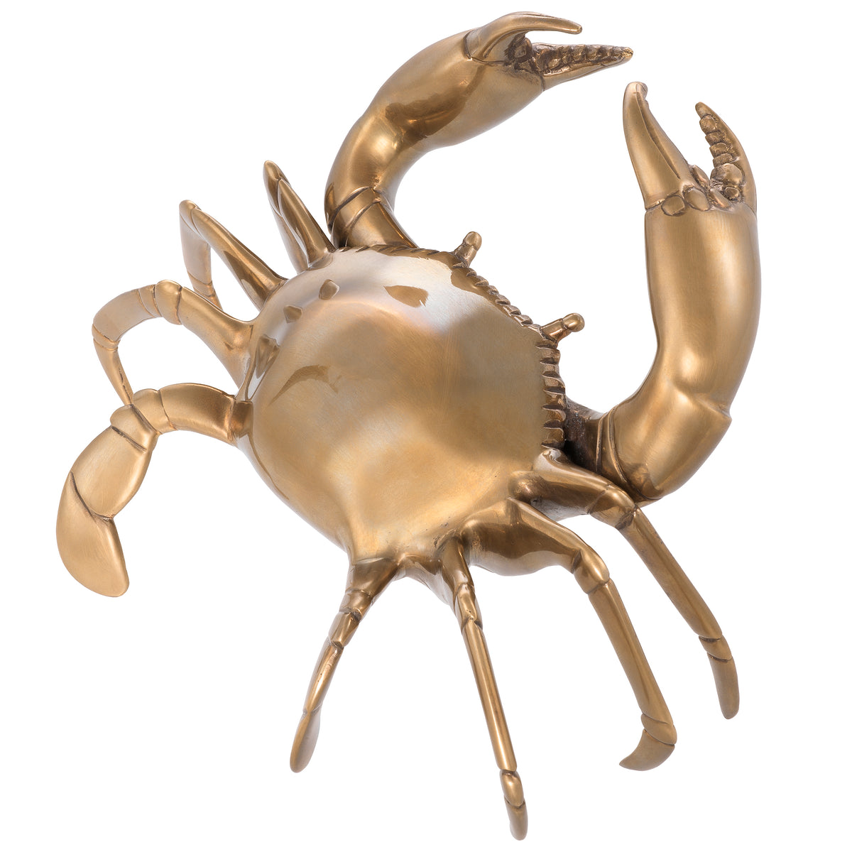 Object Crab Vintage Brass Finish Eichholtz