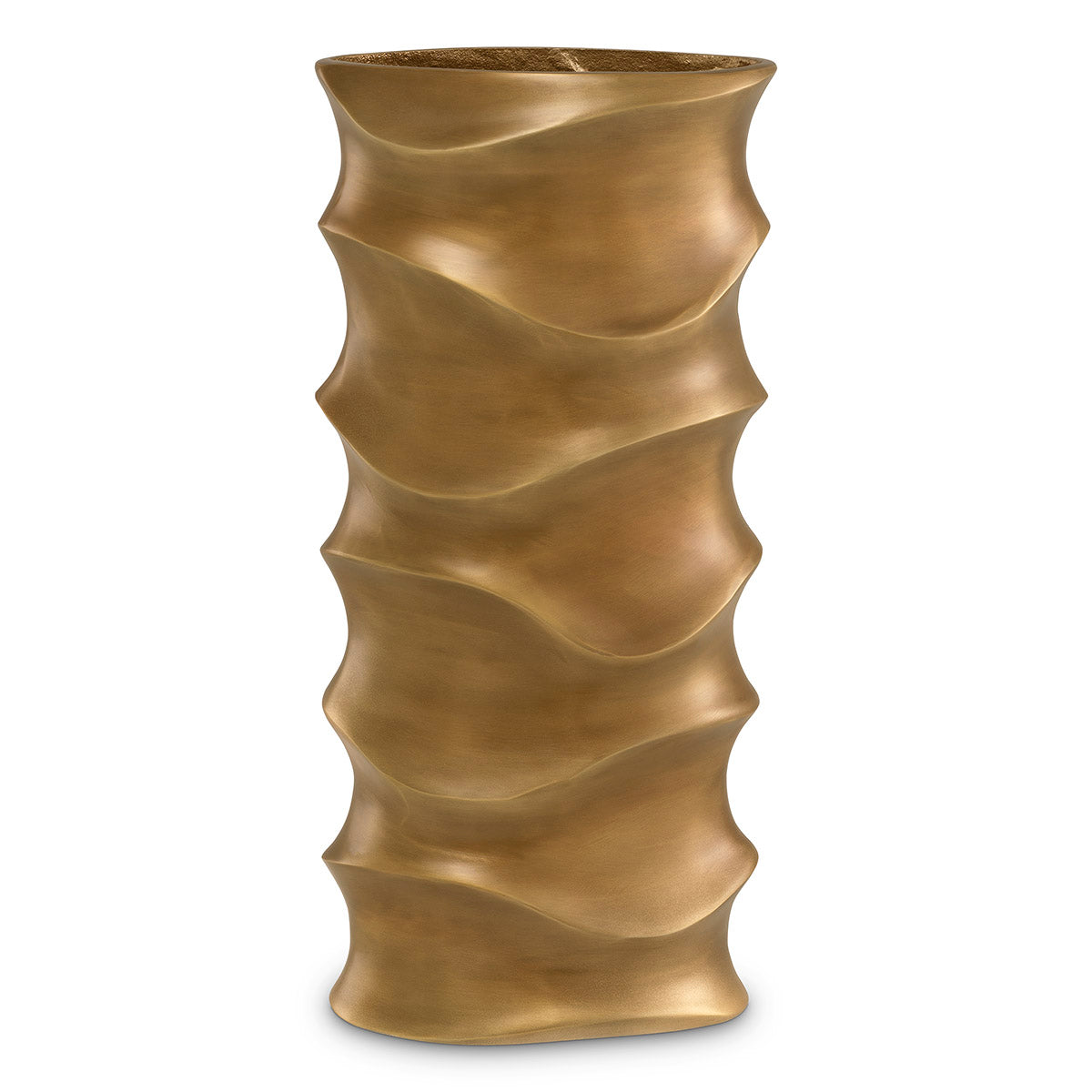 Vase Rapho Vintage Brass Finish Eichholtz