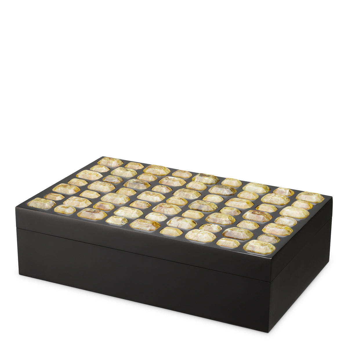 Box Lucida Large Faux Amber Eichholtz