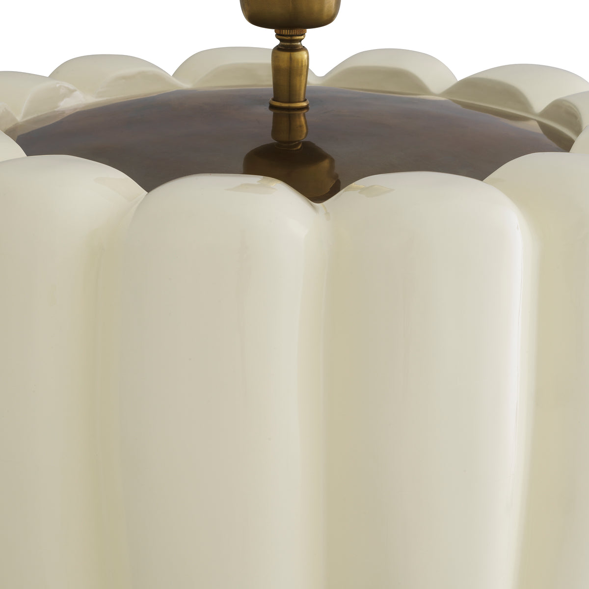 Table Lamp Barocco Off-White Finish Incl Shade Eichholtz