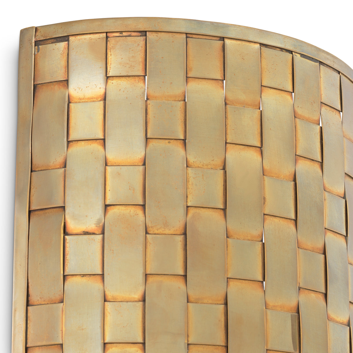 Wall Lamp Lausanne Vintage Brass Finish Eichholtz
