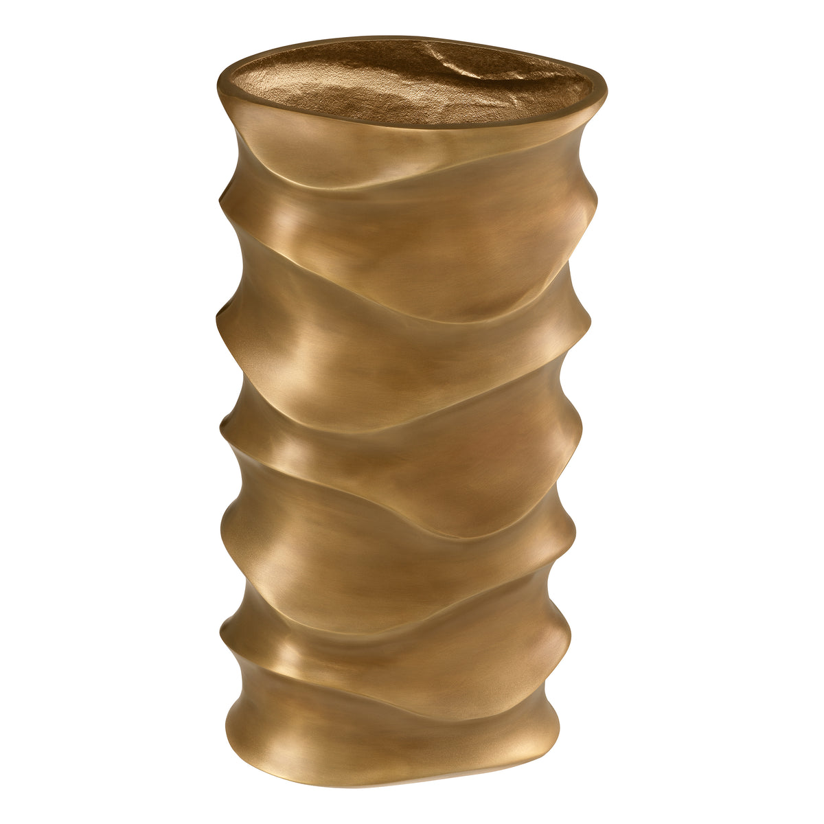 Vase Rapho Vintage Brass Finish Eichholtz