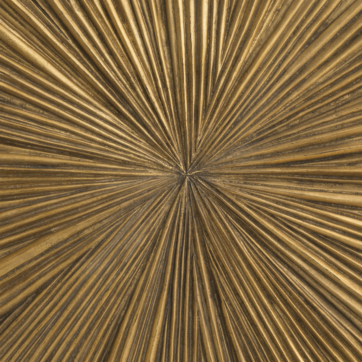 Wall Object Sunburst Antique Gold Finish Eichholtz