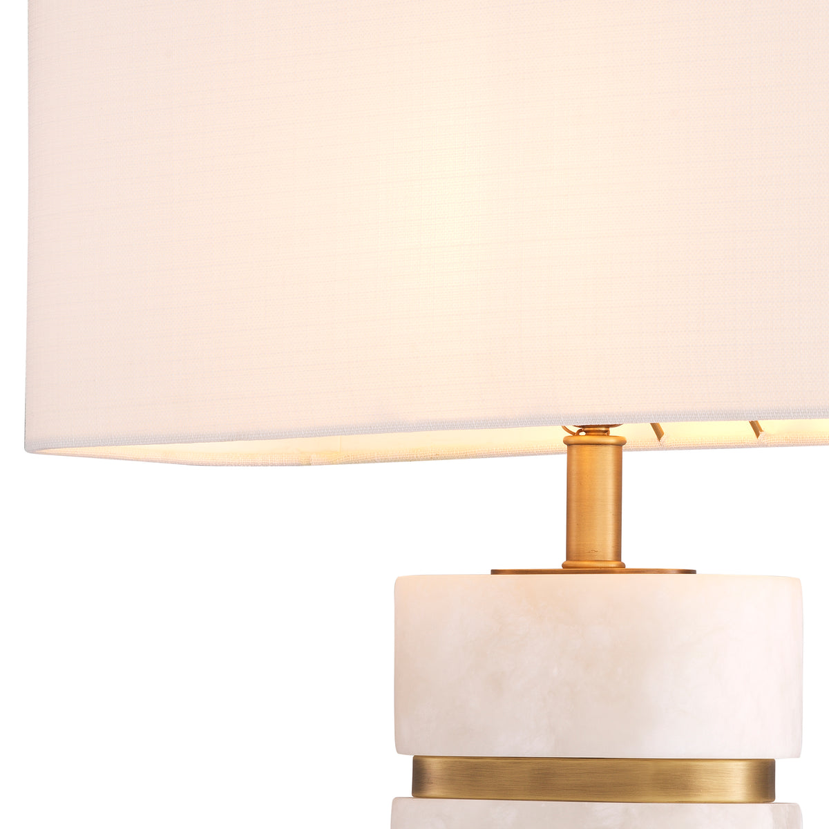 Table Lamp Newall Alabaster Incl Shade Eichholtz
