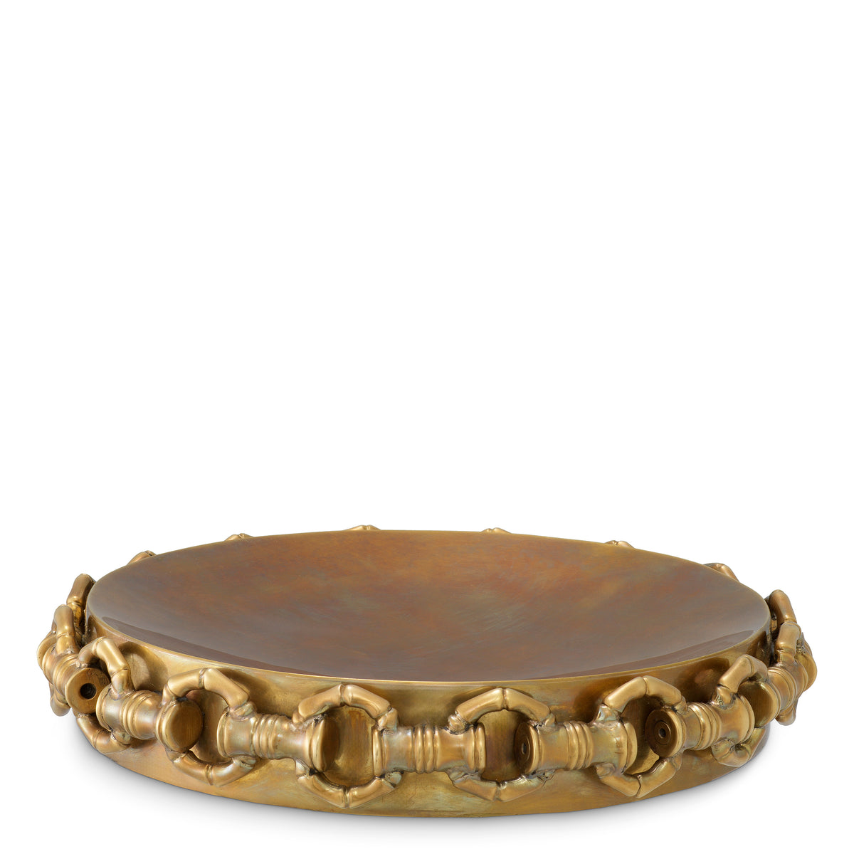 Bowl Clementine Vintage Brass Finish Eichholtz