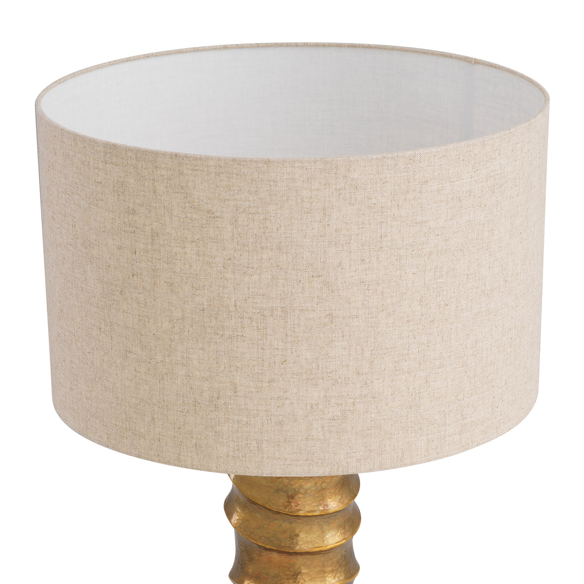 Table Lamp Gilardon Vintage Brass Finish Incl Shade Eichholtz