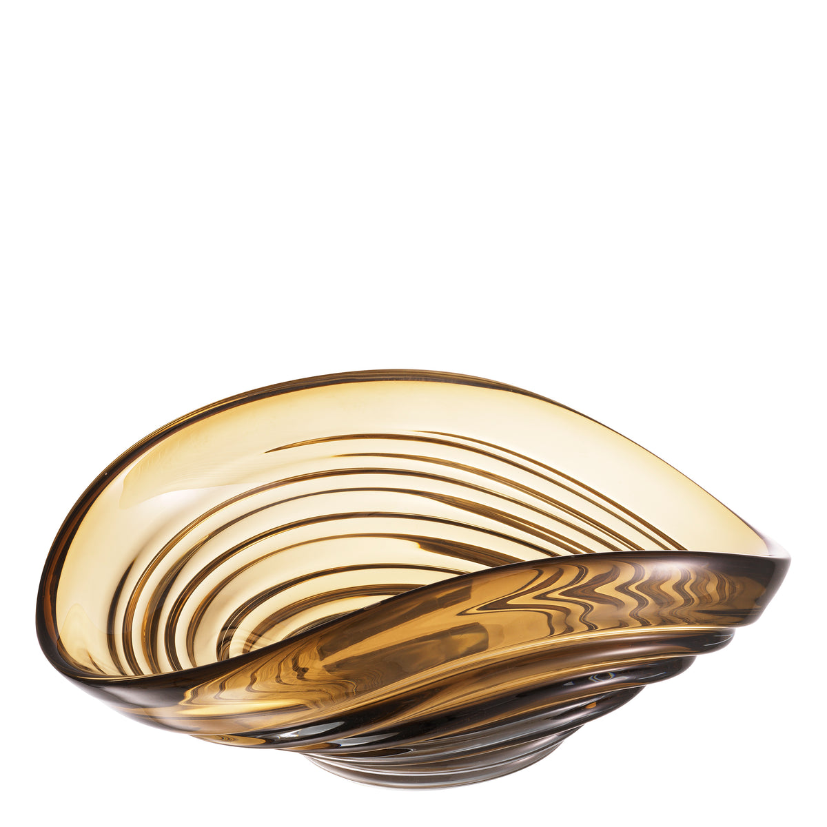 Bowl Pheadra Small Brown Glass Eichholtz