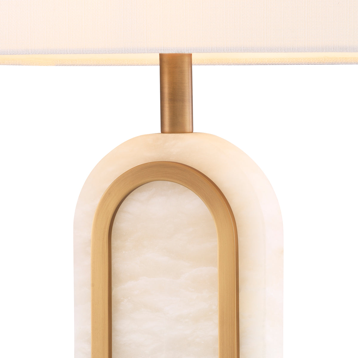 Table Lamp Palladio Alabaster Incl Shade Eichholtz